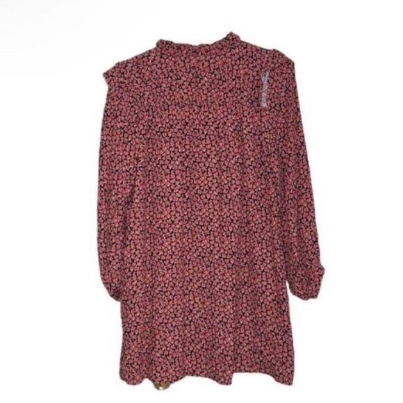 Zara Floral Print Long sleeve Oversized Mini
Dress(Size XS) - Picture 4 of 10